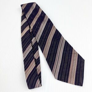 Bugatchi Uomo Striped Silk Made in Italy Necktie Tie